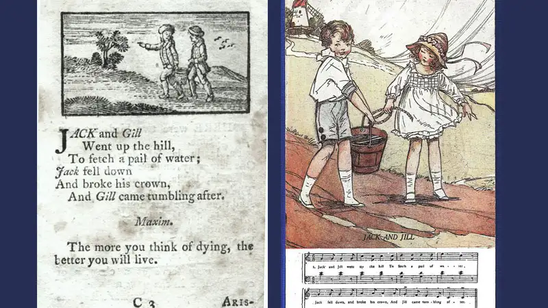 Jack and Jill Lyrics: A Nursery Rhyme Poem for Kids